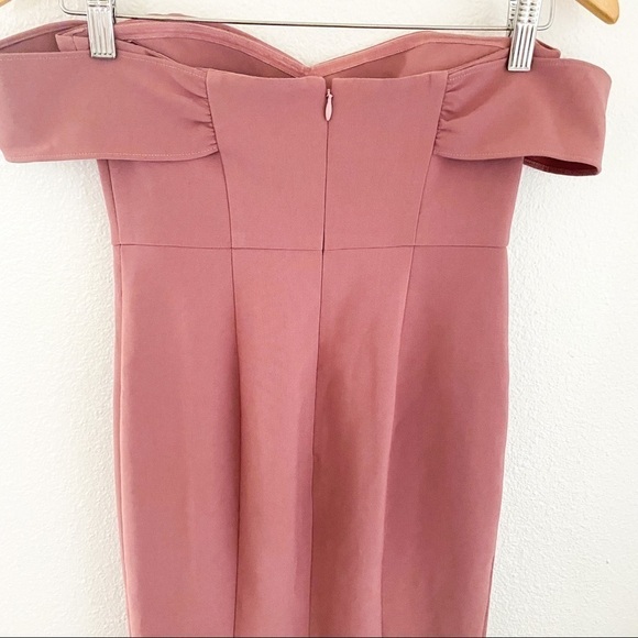 Likely Bartolli Off Shoulder Mermaid Gown Rose Pink 0 NWT - Picture 8 of 10